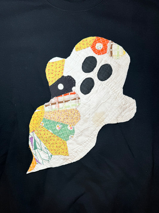 Large Quilted Ghost Sweatshirt
